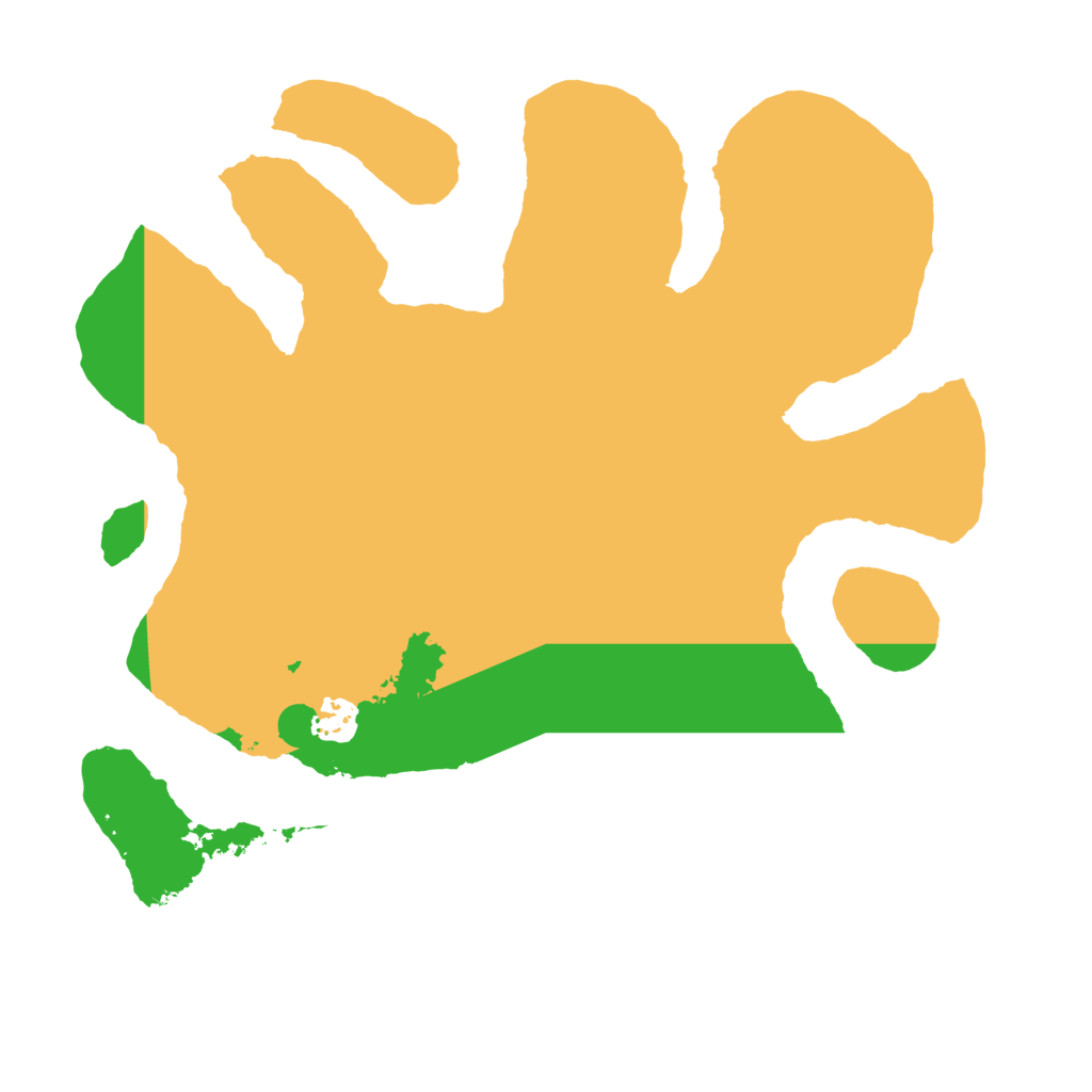 Biome Rust Map: Barren, Size: 3500, Seed: 4594515