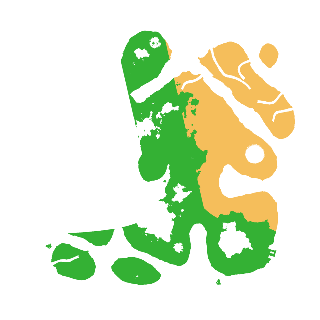 Biome Rust Map: Procedural Map, Size: 3000, Seed: 63828712