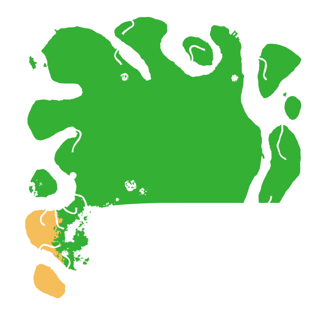 Biome Rust Map: Procedural Map, Size: 4210, Seed: 834563710