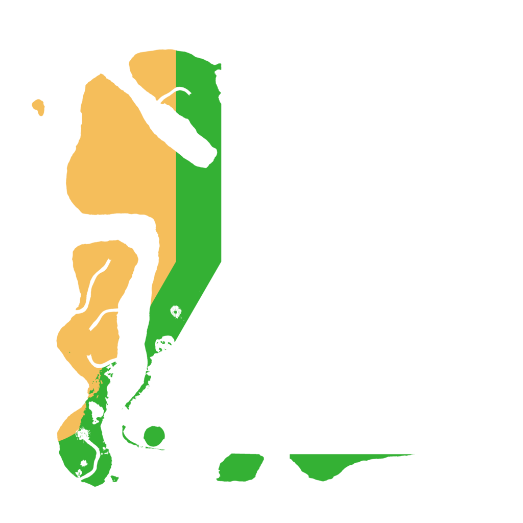 Biome Rust Map: Procedural Map, Size: 3550, Seed: 811799