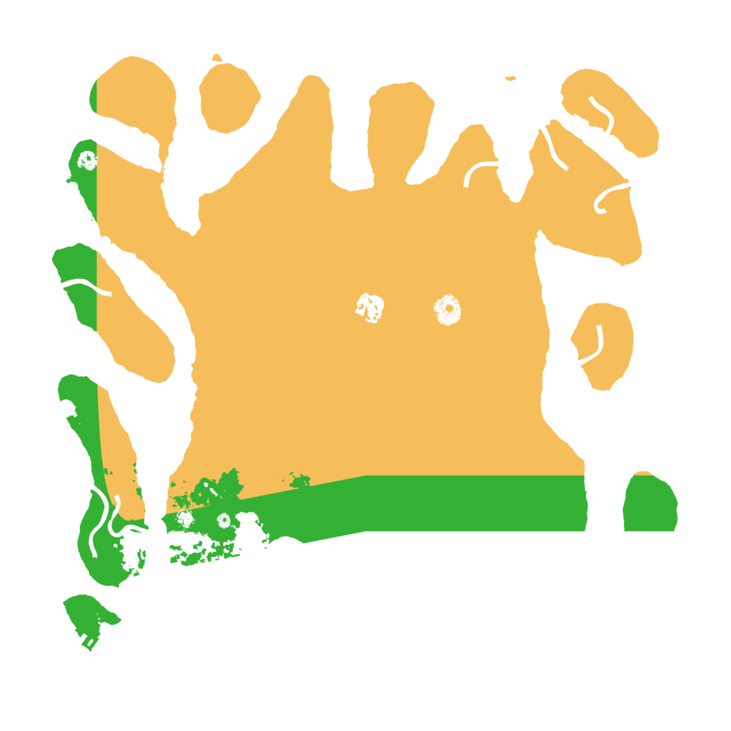 Biome Rust Map: Procedural Map, Size: 3850, Seed: 434211081