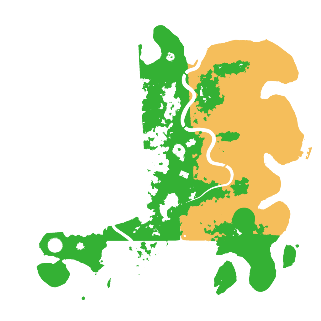 Biome Rust Map: Procedural Map, Size: 3850, Seed: 146017836