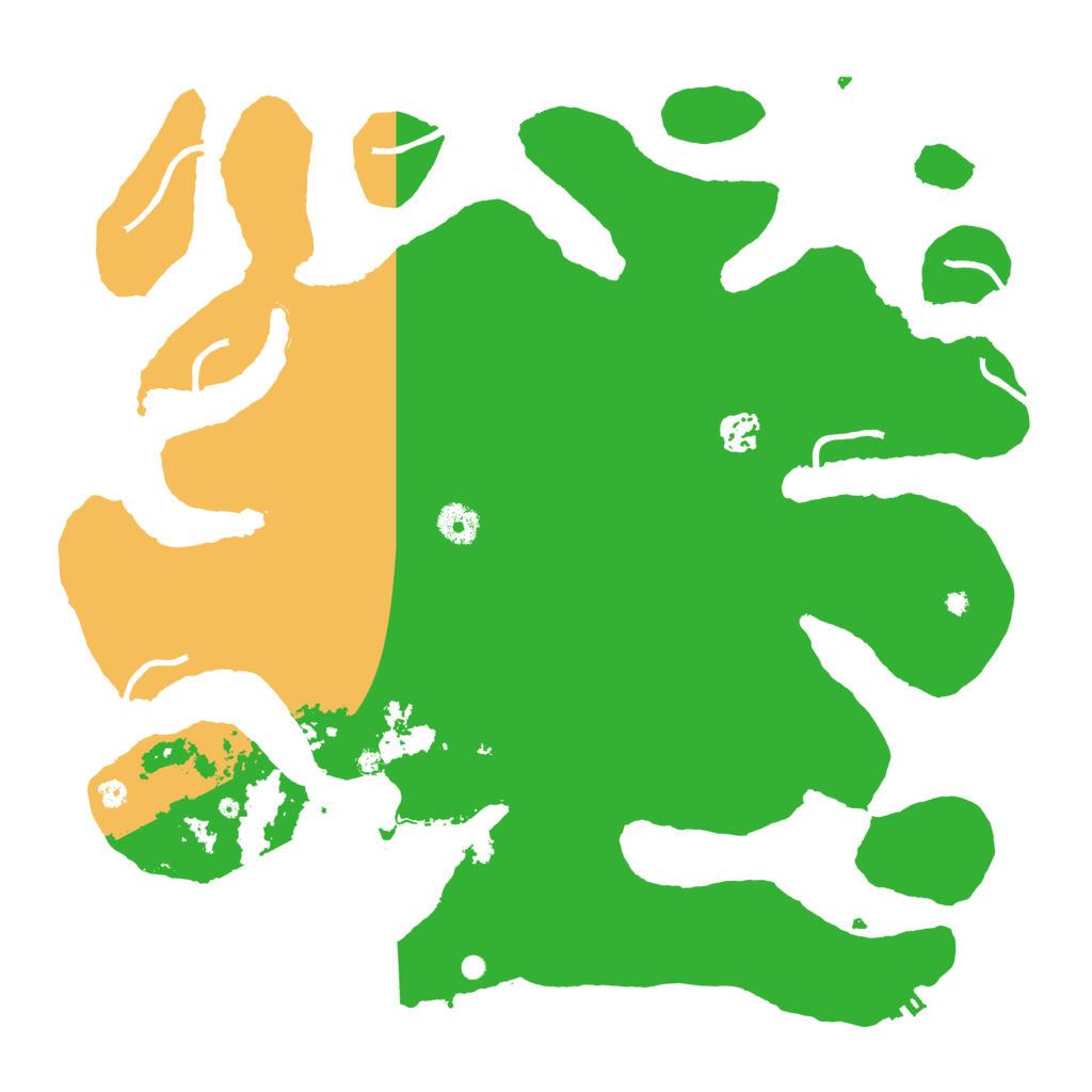 Biome Rust Map: Procedural Map, Size: 4000, Seed: 837562