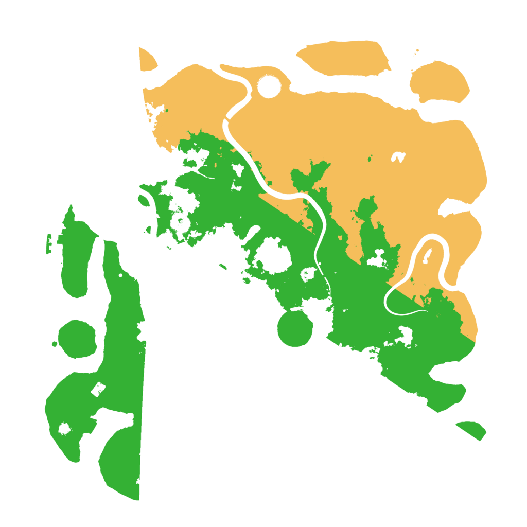 Biome Rust Map: Procedural Map, Size: 4000, Seed: 7474