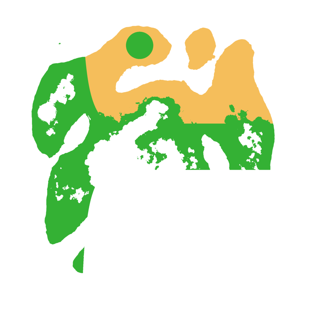 Biome Rust Map: Barren, Size: 3000, Seed: 214766