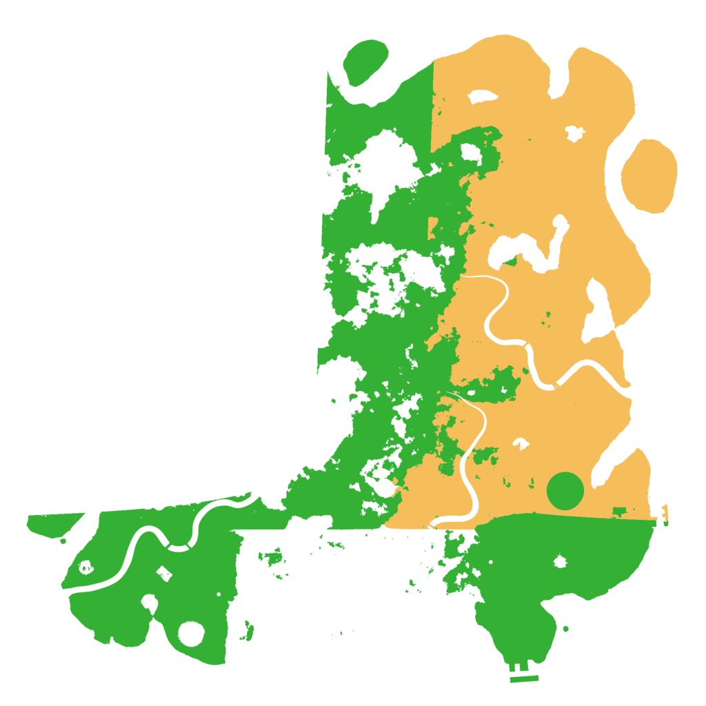 Biome Rust Map: Procedural Map, Size: 5000, Seed: 15041973
