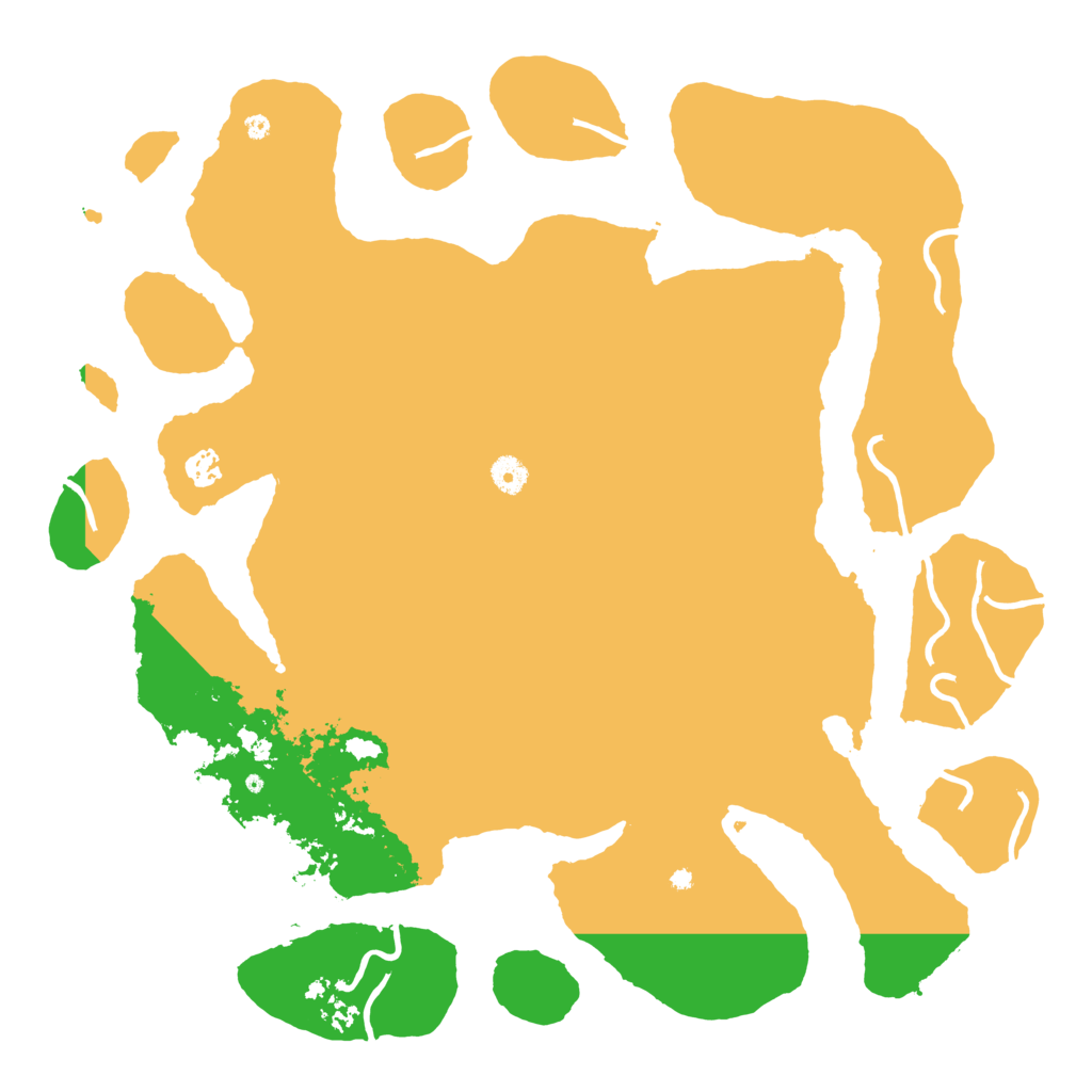 Biome Rust Map: Procedural Map, Size: 4500, Seed: 3234