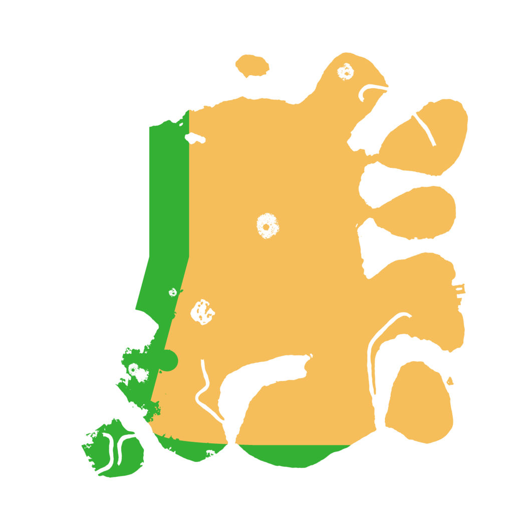 Biome Rust Map: Procedural Map, Size: 3300, Seed: 41702