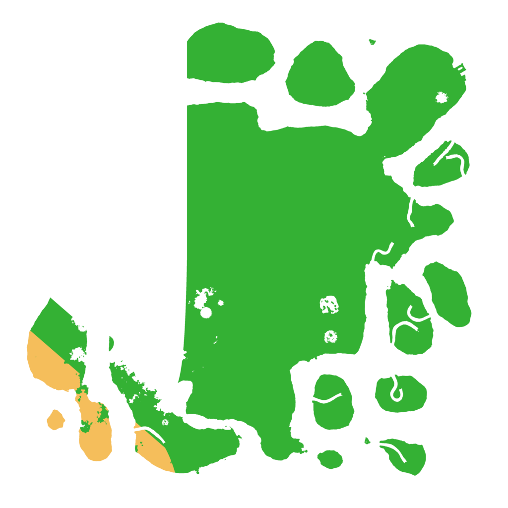 Biome Rust Map: Procedural Map, Size: 4000, Seed: 155854