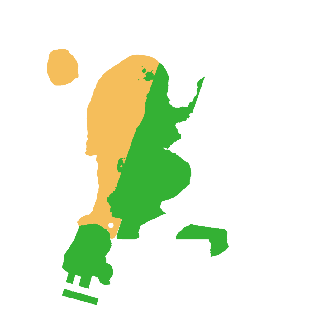 Biome Rust Map: Procedural Map, Size: 1800, Seed: 421222352