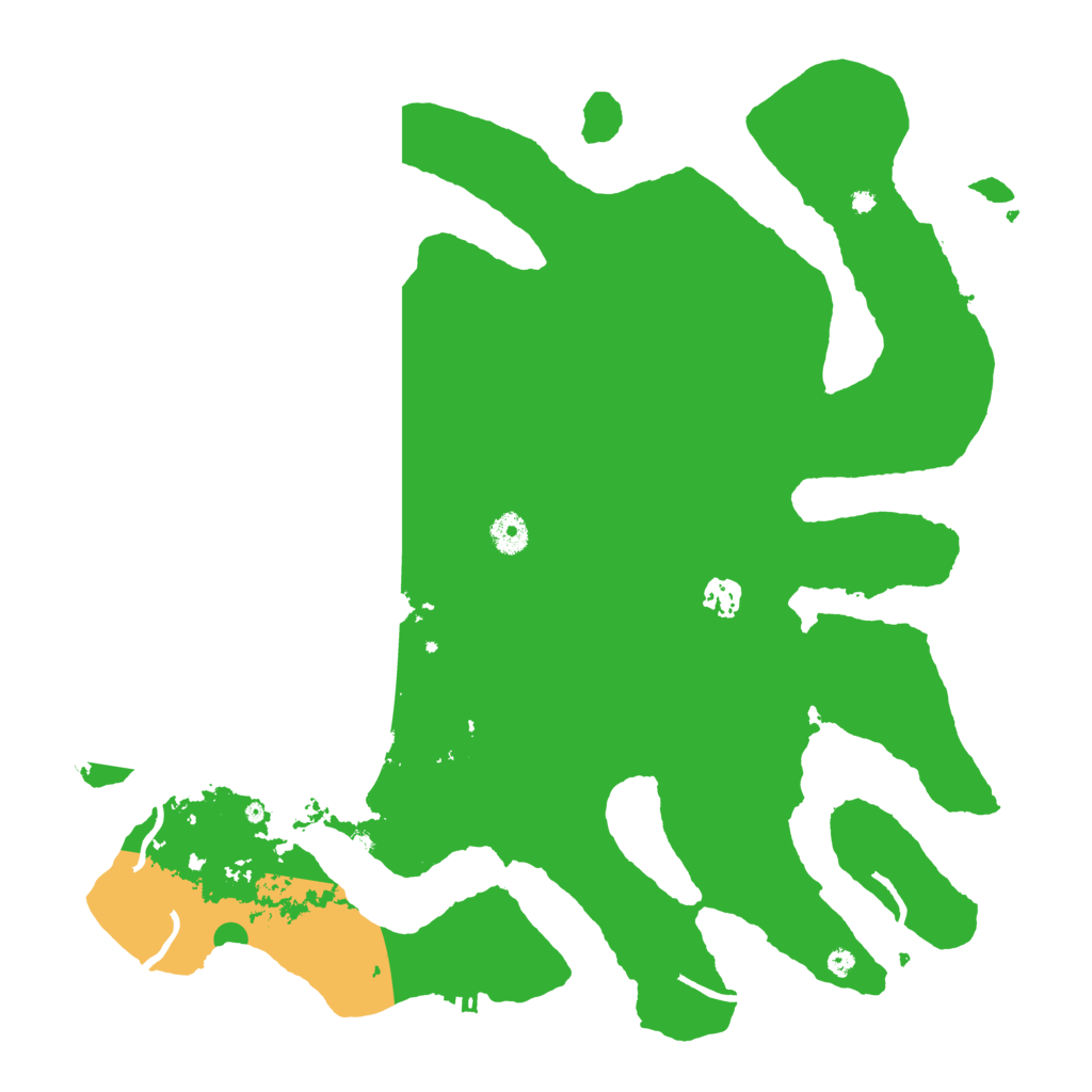 Biome Rust Map: Procedural Map, Size: 4200, Seed: 41