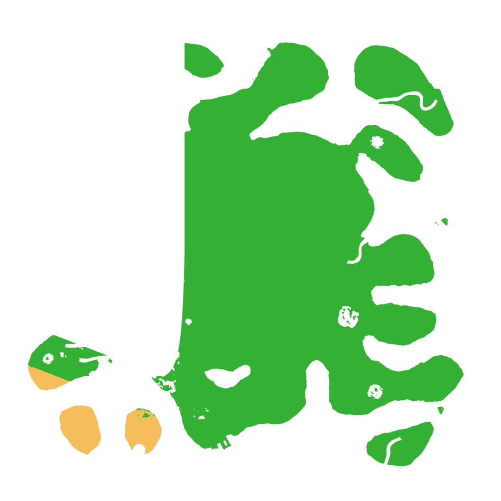 Biome Rust Map: Procedural Map, Size: 3550, Seed: 567209