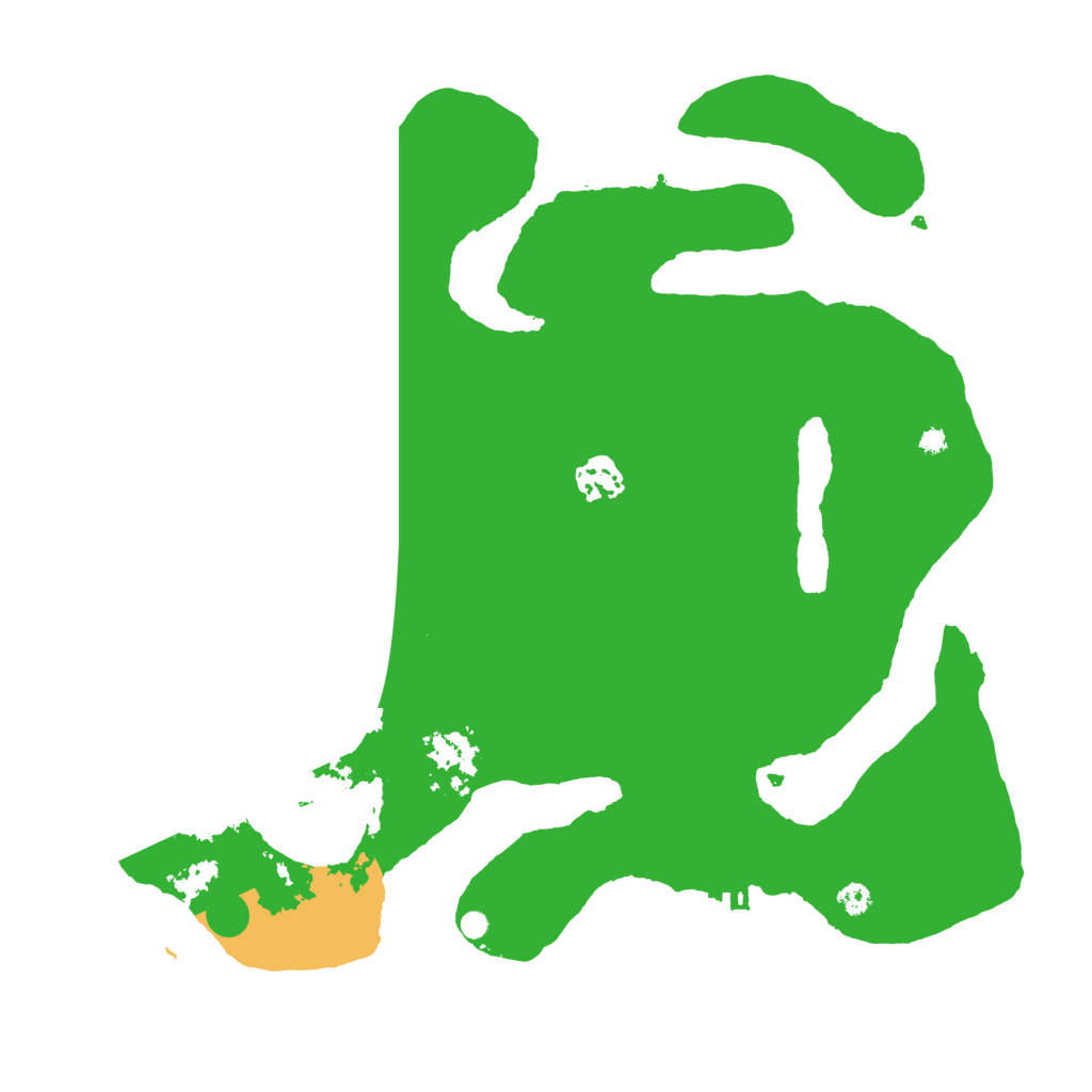 Biome Rust Map: Procedural Map, Size: 3500, Seed: 6948128