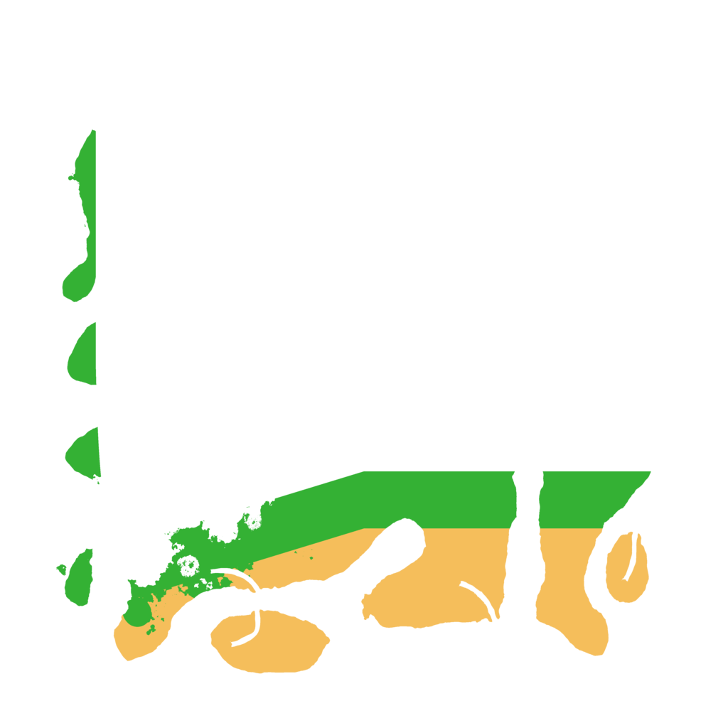 Biome Rust Map: Procedural Map, Size: 3500, Seed: 120122