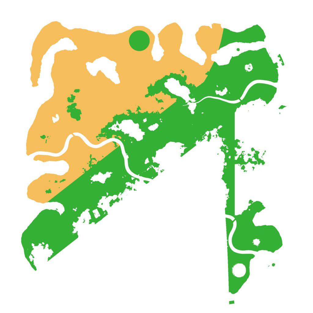 Biome Rust Map: Procedural Map, Size: 4000, Seed: 3675309