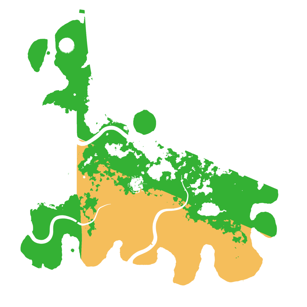 Biome Rust Map: Procedural Map, Size: 3550, Seed: 16784