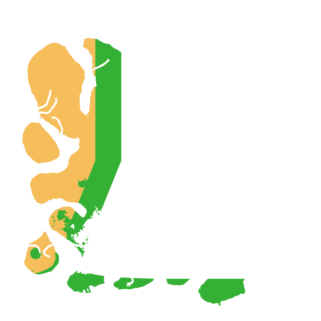 Biome Rust Map: Procedural Map, Size: 3800, Seed: 1982693177