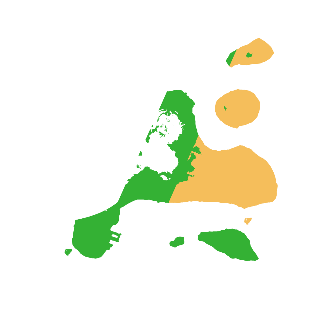 Biome Rust Map: Procedural Map, Size: 2100, Seed: 16000