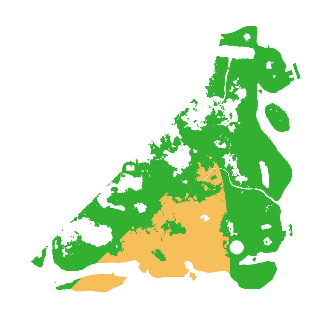 Biome Rust Map: Procedural Map, Size: 4000, Seed: 814898