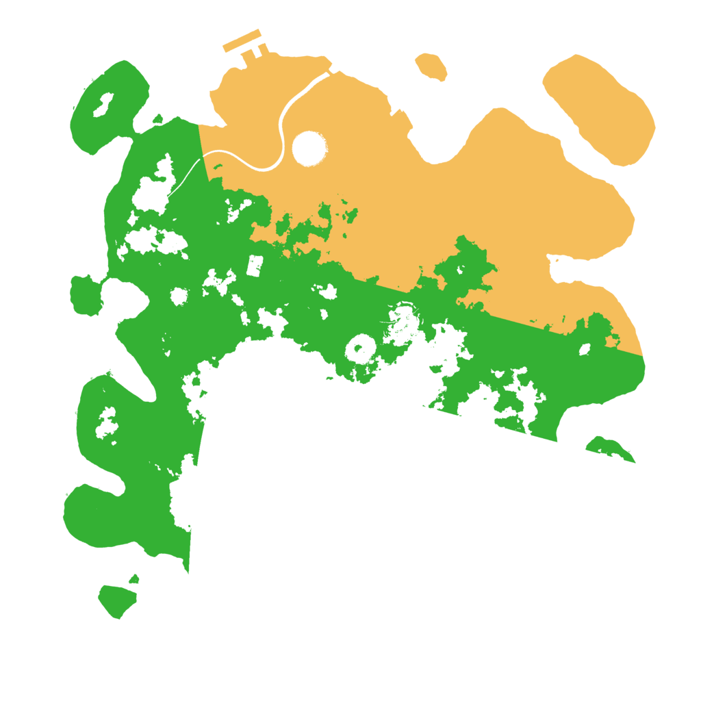 Biome Rust Map: Procedural Map, Size: 3550, Seed: 567828