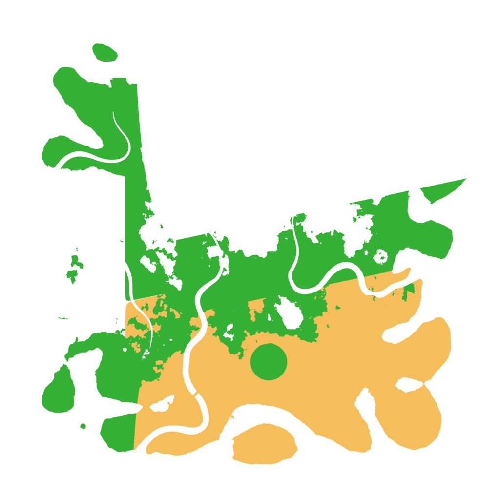 Biome Rust Map: Procedural Map, Size: 3600, Seed: 262844