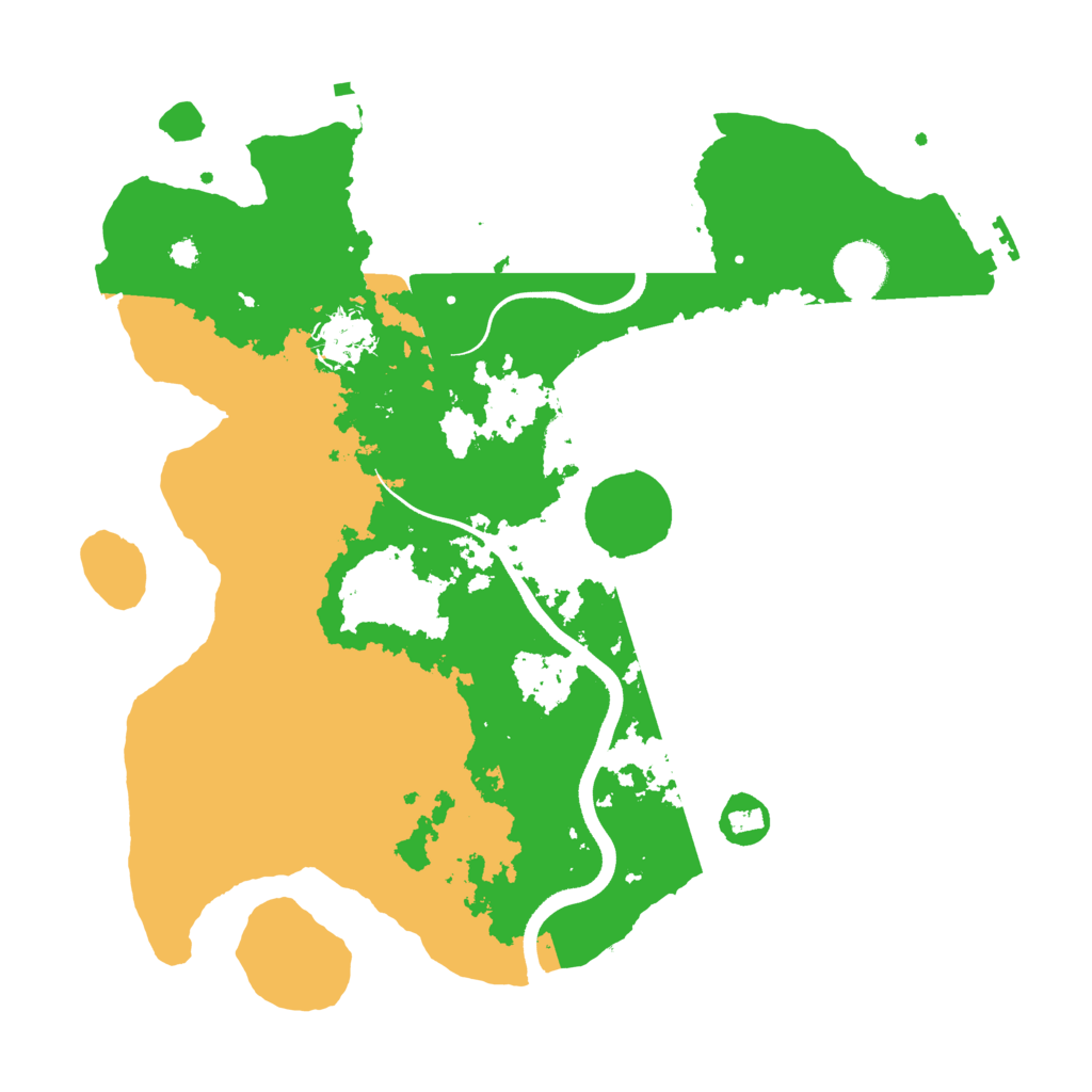 Biome Rust Map: Procedural Map, Size: 3550, Seed: 241848