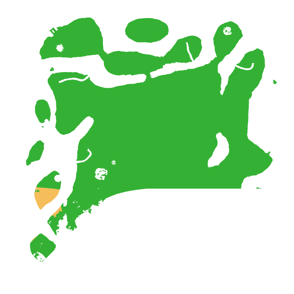 Biome Rust Map: Procedural Map, Size: 3550, Seed: 11364