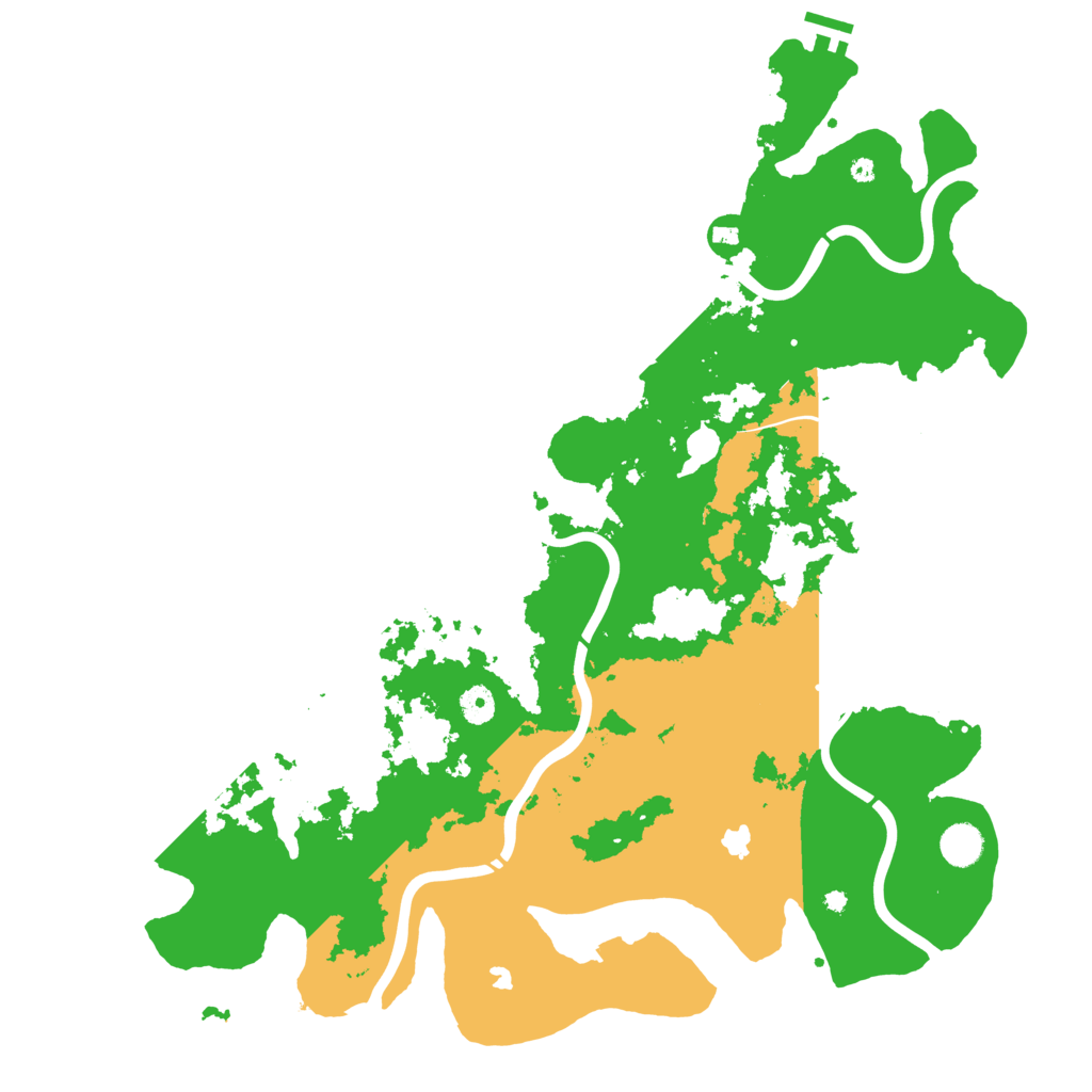 Biome Rust Map: Procedural Map, Size: 4500, Seed: 4053901