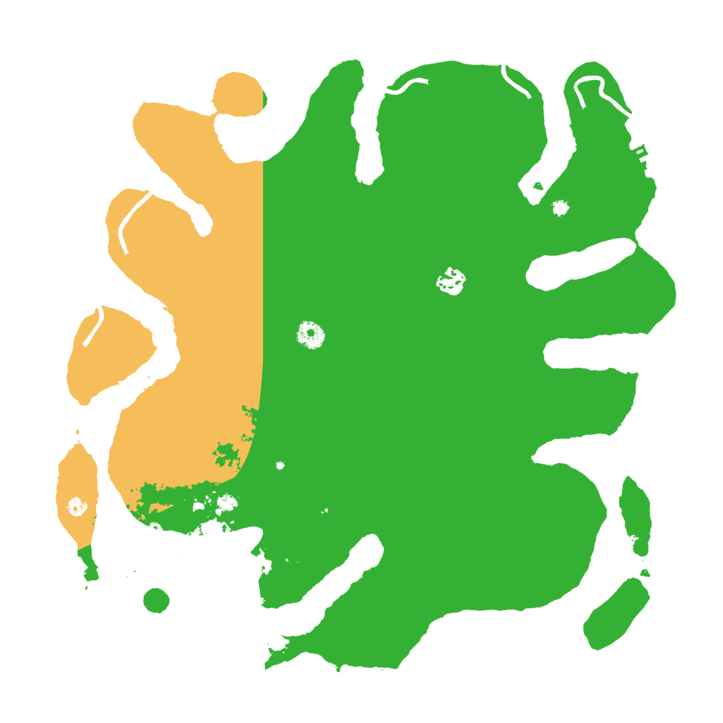 Biome Rust Map: Procedural Map, Size: 3950, Seed: 111206731