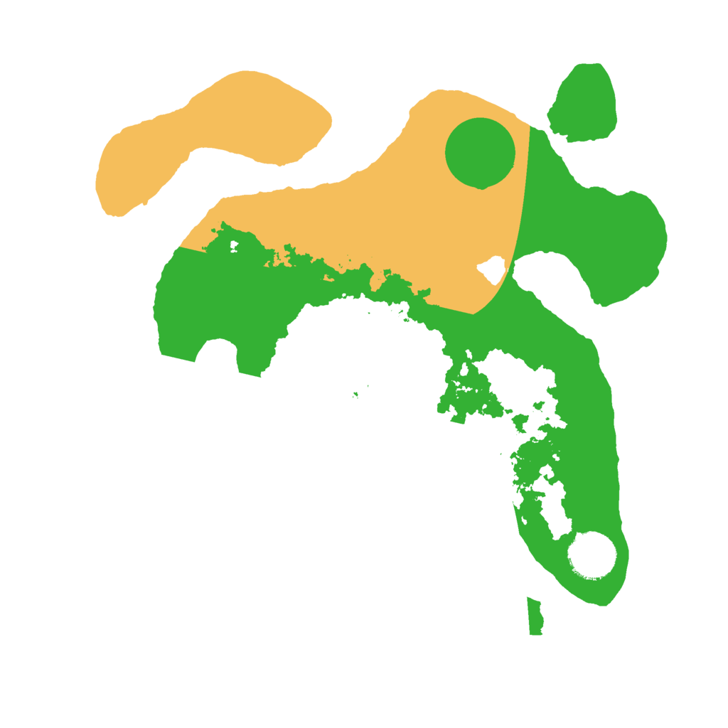 Biome Rust Map: Barren, Size: 2750, Seed: 87412