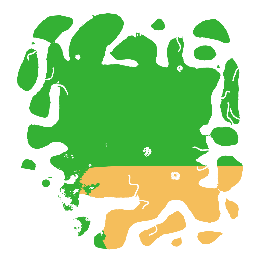 Biome Rust Map: Procedural Map, Size: 4500, Seed: 2076244