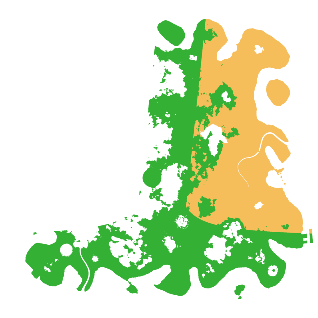 Biome Rust Map: Procedural Map, Size: 4500, Seed: 6434294