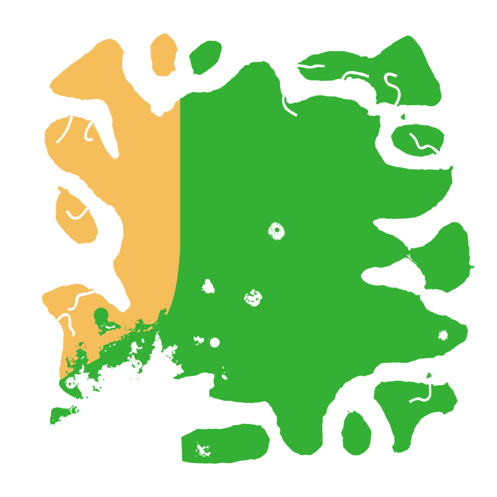 Biome Rust Map: Procedural Map, Size: 4500, Seed: 4583015