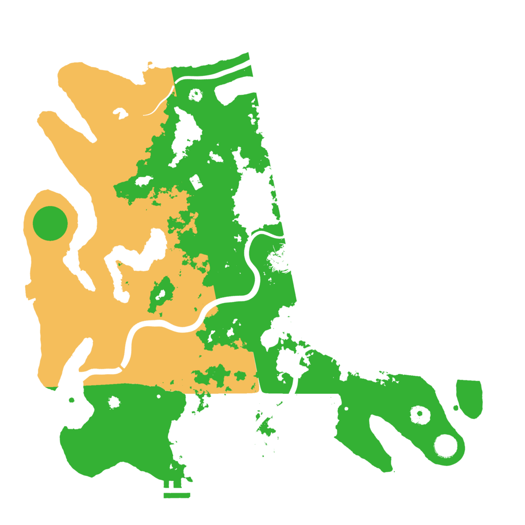Biome Rust Map: Procedural Map, Size: 4000, Seed: 187