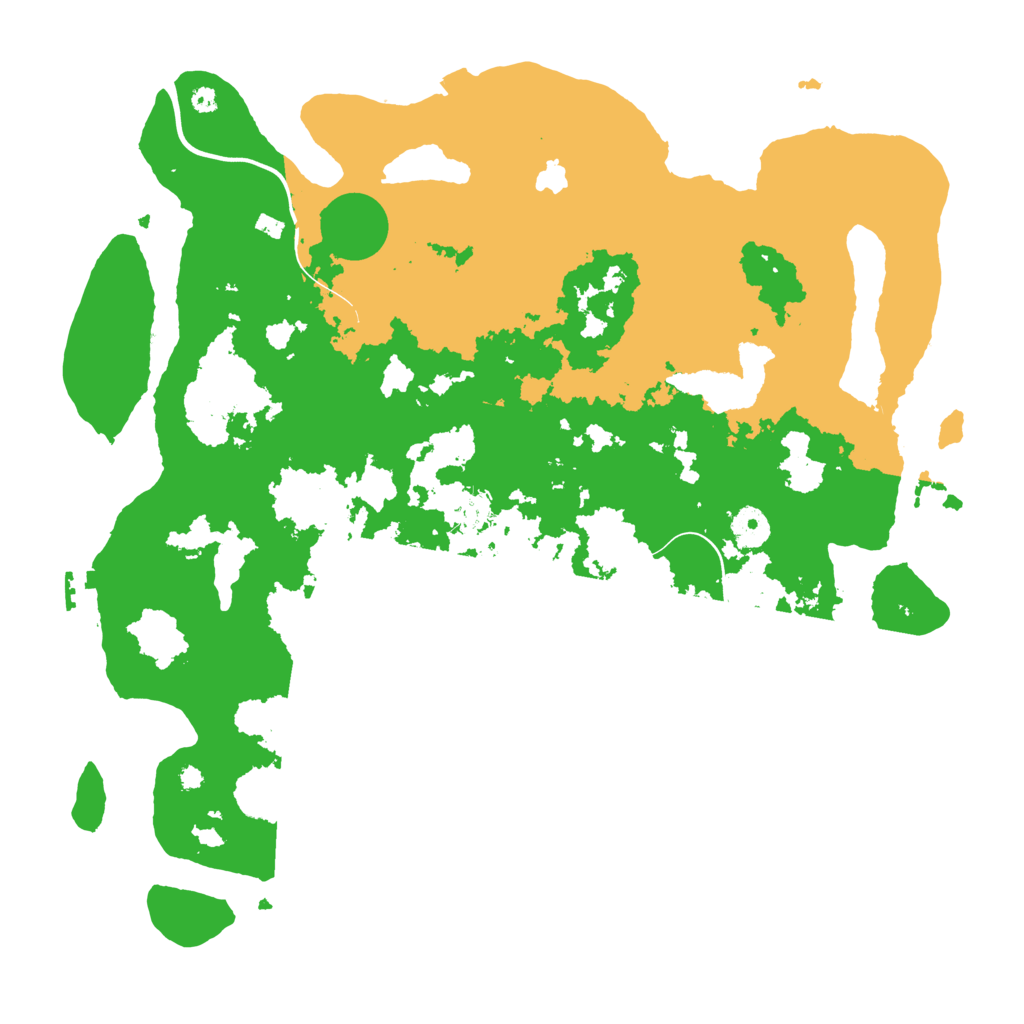 Biome Rust Map: Procedural Map, Size: 4000, Seed: 44749