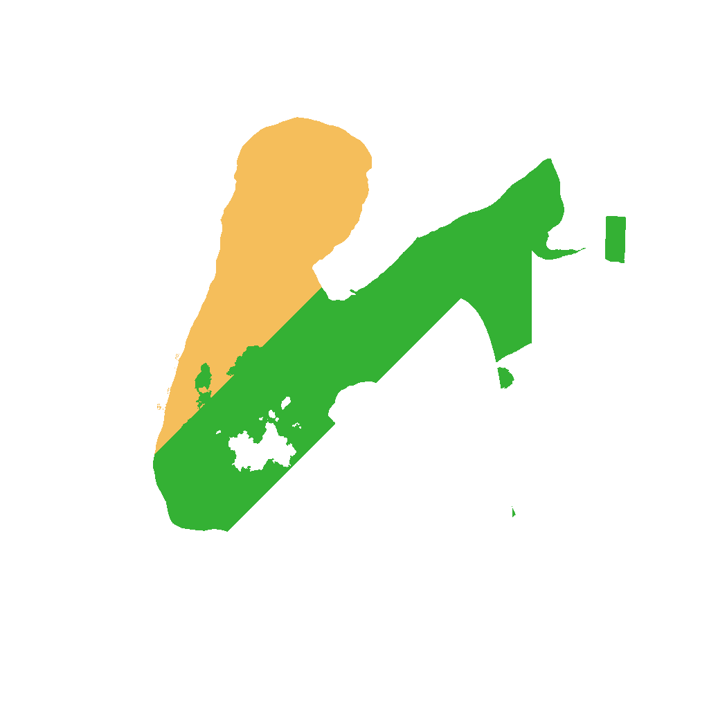 Biome Rust Map: Procedural Map, Size: 1400, Seed: 93894738