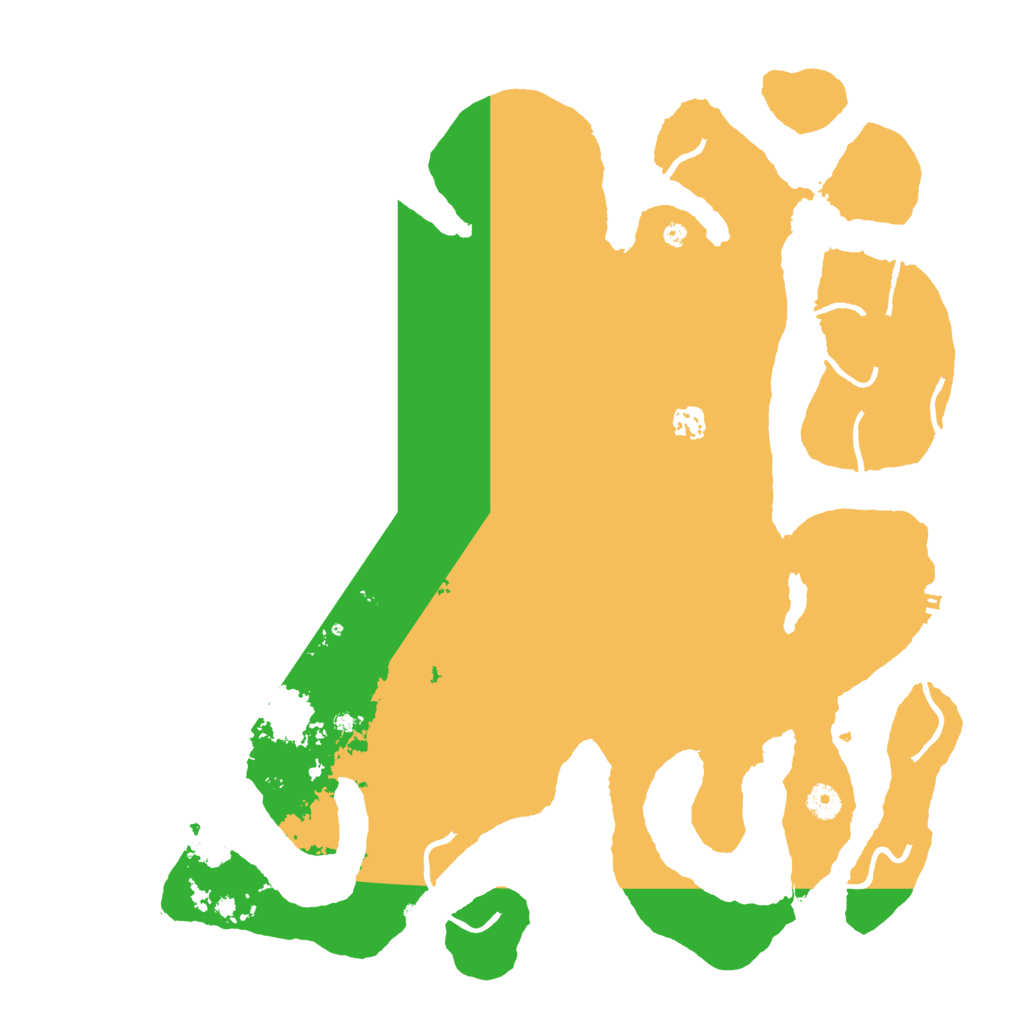 Biome Rust Map: Procedural Map, Size: 4500, Seed: 5990454