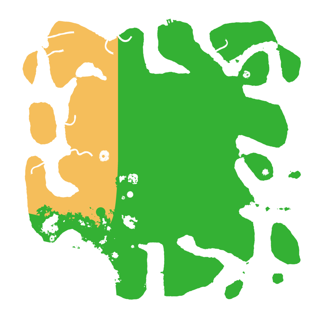 Biome Rust Map: Procedural Map, Size: 4500, Seed: 4864561