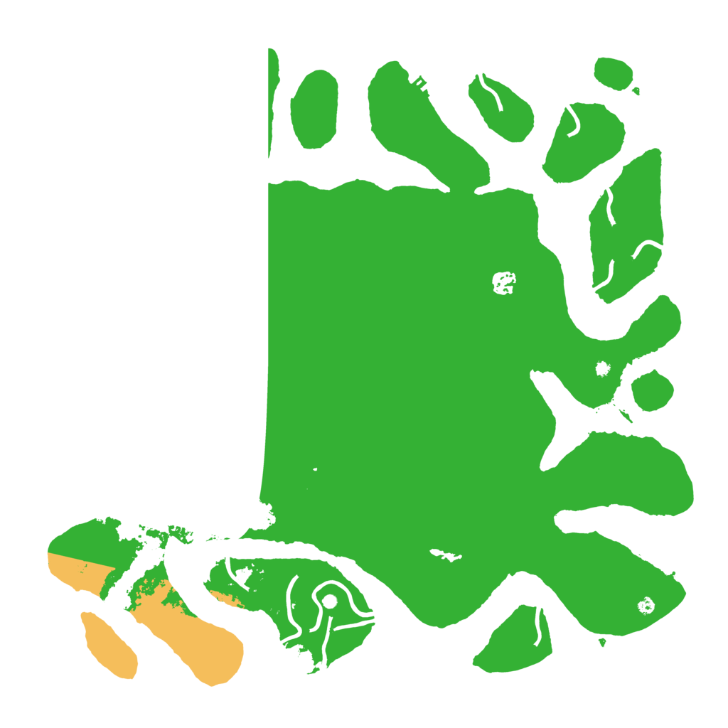 Biome Rust Map: Procedural Map, Size: 4500, Seed: 4105779