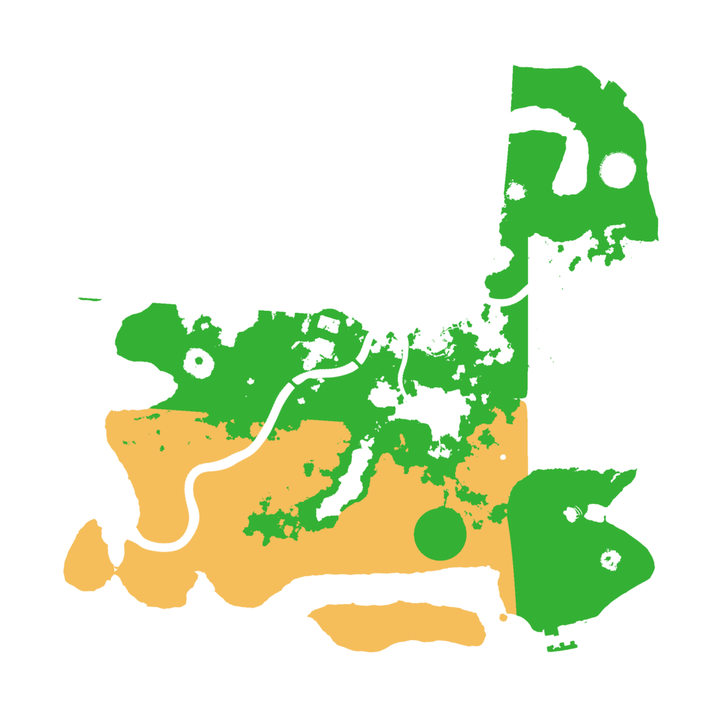 Biome Rust Map: Procedural Map, Size: 3550, Seed: 573007