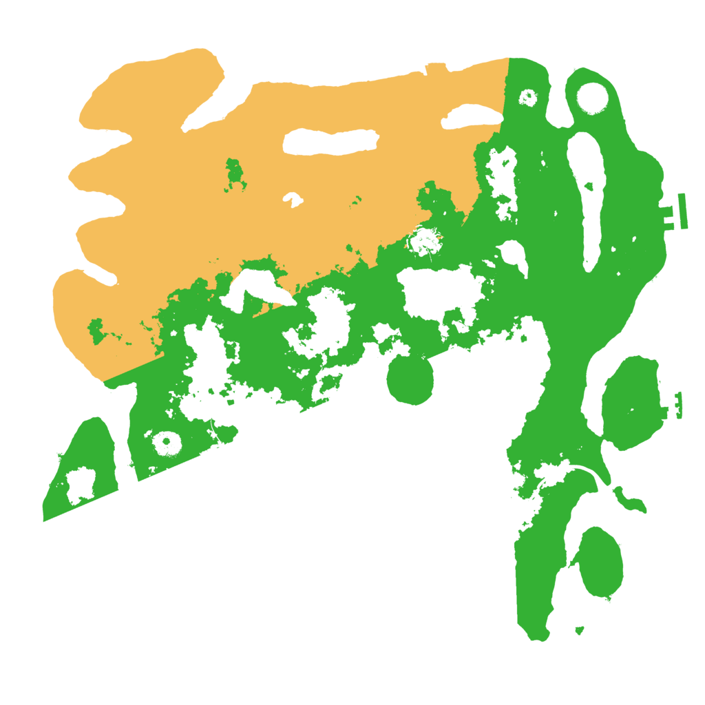 Biome Rust Map: Procedural Map, Size: 4000, Seed: 962355