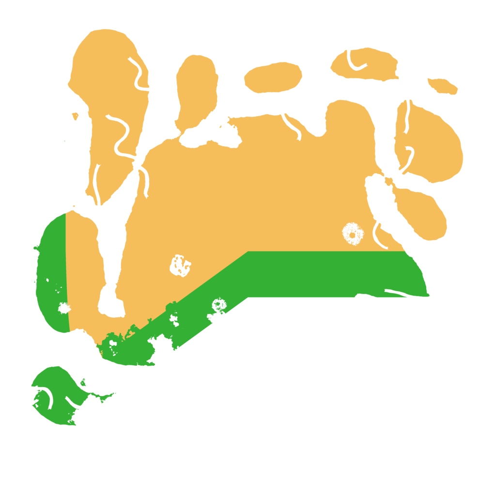 Biome Rust Map: Procedural Map, Size: 3500, Seed: 2089261668