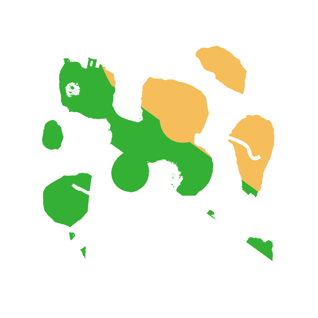 Biome Rust Map: Procedural Map, Size: 2250, Seed: 418523199