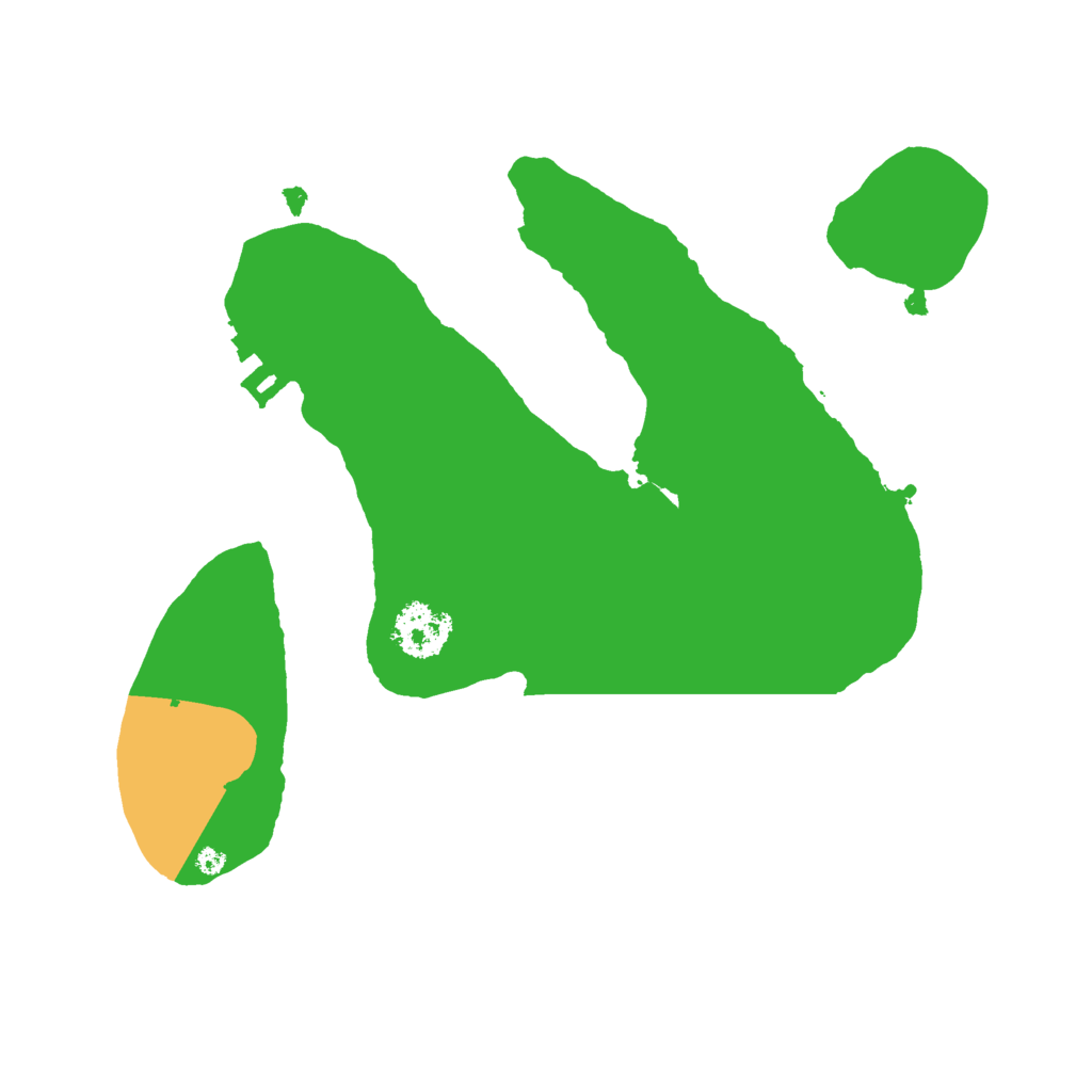 Biome Rust Map: Procedural Map, Size: 2000, Seed: 1213044113