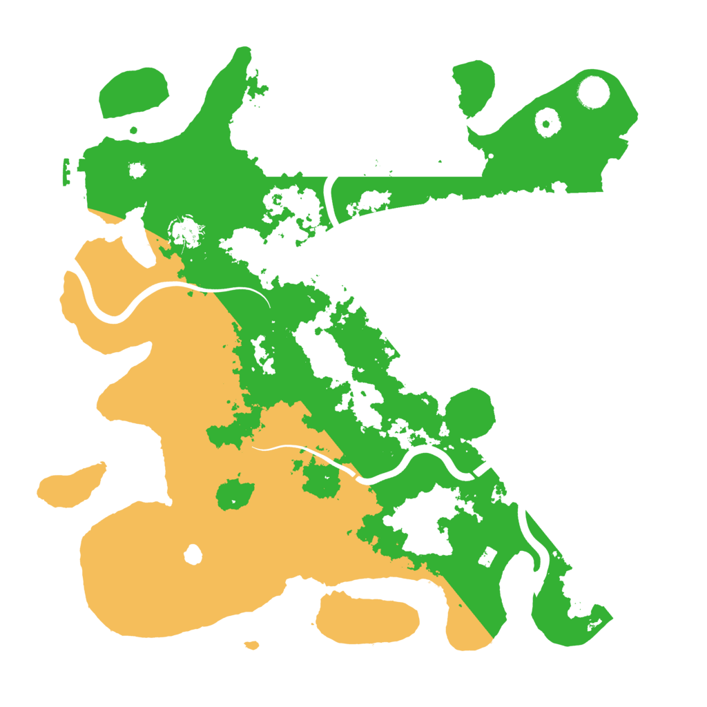 Biome Rust Map: Procedural Map, Size: 3900, Seed: 1337