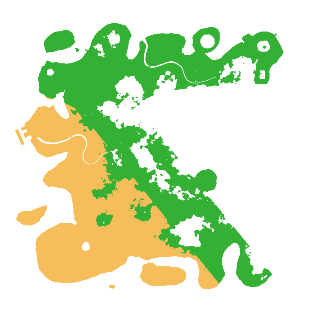 Biome Rust Map: Procedural Map, Size: 3900, Seed: 1337
