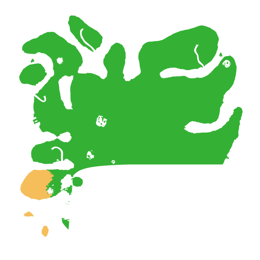 Biome Rust Map: Procedural Map, Size: 3550, Seed: 41964