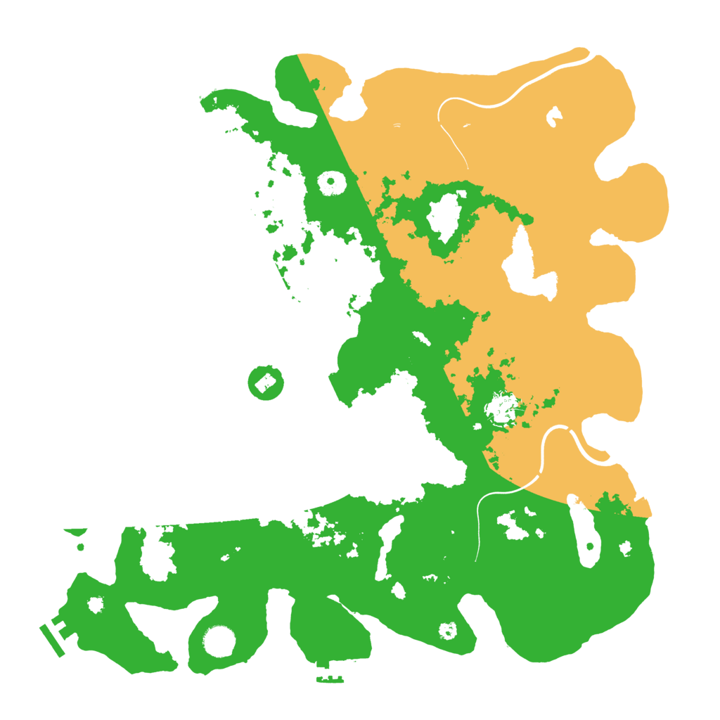 Biome Rust Map: Procedural Map, Size: 4000, Seed: 53318376