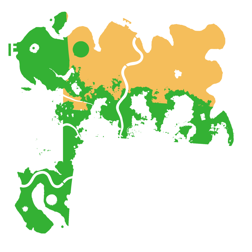 Biome Rust Map: Procedural Map, Size: 4100, Seed: 449