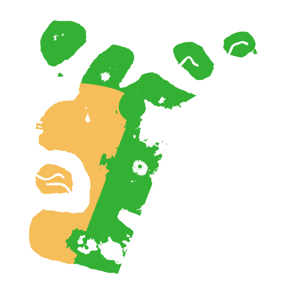 Biome Rust Map: Procedural Map, Size: 3000, Seed: 13595